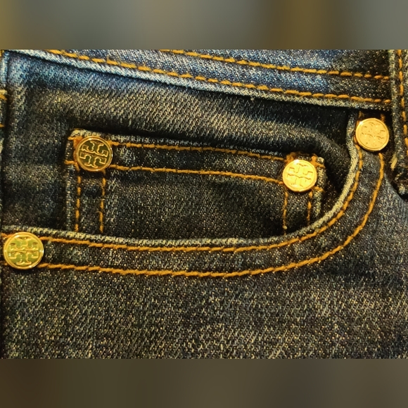 Tory Burch flare denim pants - Picture 2 of 6